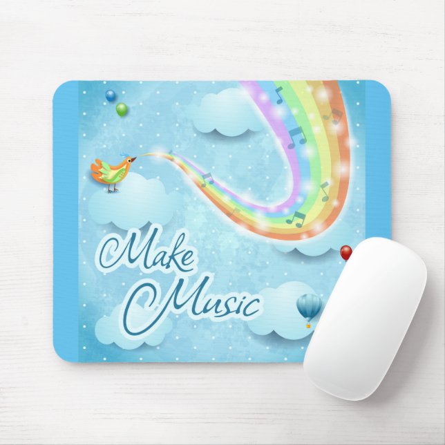Tapis De Souris Make music, digital art (Avec souris)