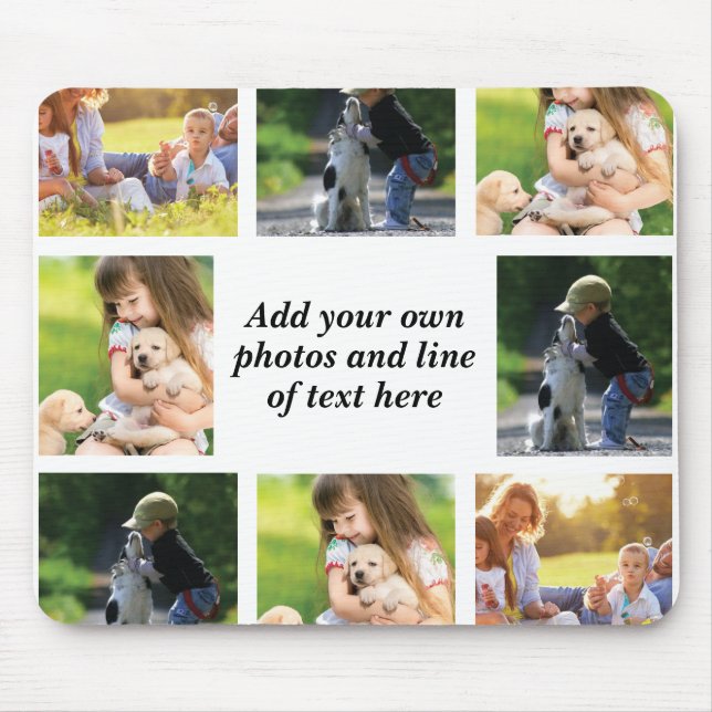 Tapis De Souris Make your own photo collage and text   (Devant)