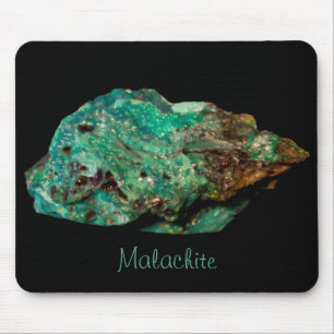 Tapis De Souris Malachite Green Mineral Rock Photographie de la na
