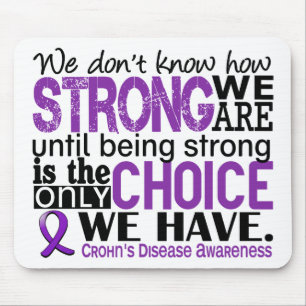 Tapis De Souris Maladie de Crohn comme nous forts sommes