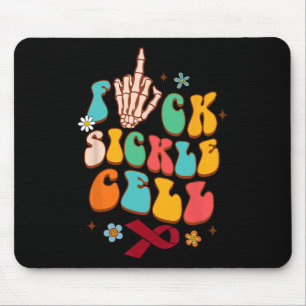 Tapis De Souris Maladie de la faucille Guerrier de sensibilisation