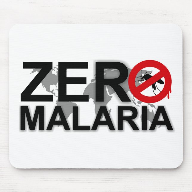 Tapis De Souris Malaria nulle Mousepad (Devant)