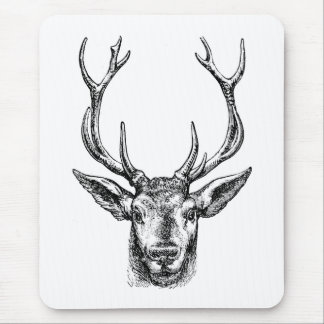 Tapis De Souris Mâle d'un cerf commun