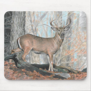 Tapis De Souris Mâle Mousepad de Whitetail