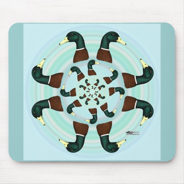 Tapis De Souris Mallards Galore! (Devant)