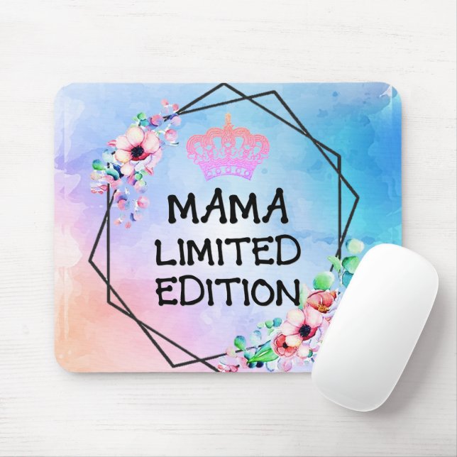 TAPIS DE SOURIS MAMA ÉDITION LIMITÉE - Pastel & Co (Avec souris)