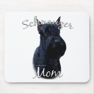 Tapis De Souris Maman 2 de Schnauzer géant