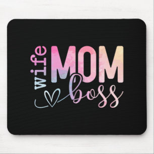 Tapis De Souris Maman Boss Funny Mothers Day