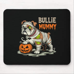 Tapis De Souris Maman Bullie Halloween Bouledogue