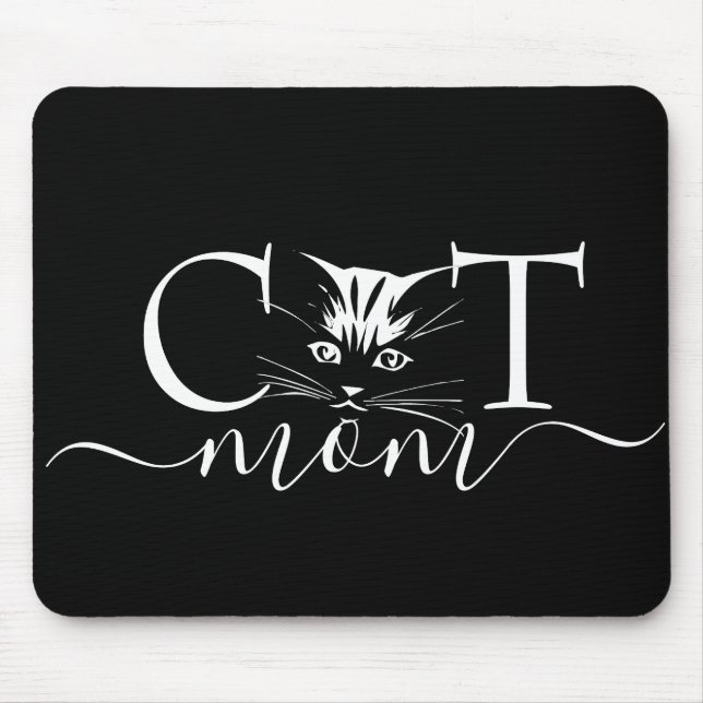 Tapis De Souris Maman chat  (Devant)