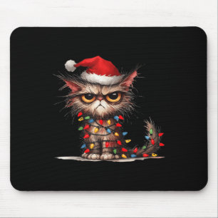 Tapis De Souris Maman Chat Papa Chat Chats Chatons Noël Drôle Grin