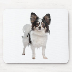 Tapis De Souris Maman chiot Papillon amoureuse des chiens Maman à