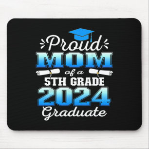 Tapis De Souris Maman De 5E Année Diplômée 2024 Primaire