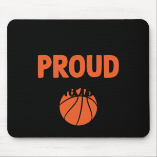 Tapis De Souris Maman De Basket-Ball Forte Et Fière - Citations Dr