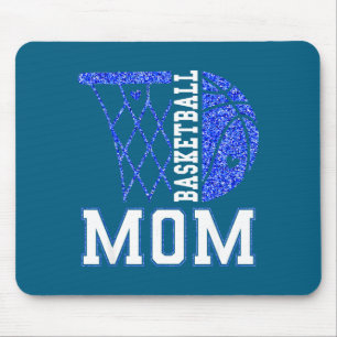 Tapis De Souris Maman de Basket Jour de Match Saison de Basket Mam