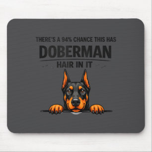 Tapis De Souris Maman de doberman Pinscher qui mue