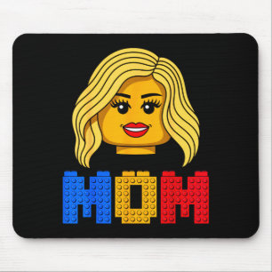 Tapis De Souris Maman de famille maître constructeur construisant