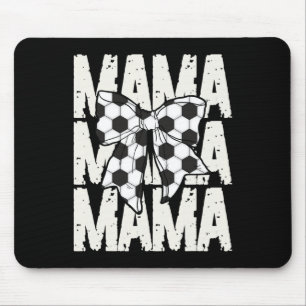 Tapis De Souris Maman de foot Coquette Arc Sports Maman Mignonne F