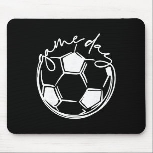 Tapis De Souris Maman de footballeur le jour de match