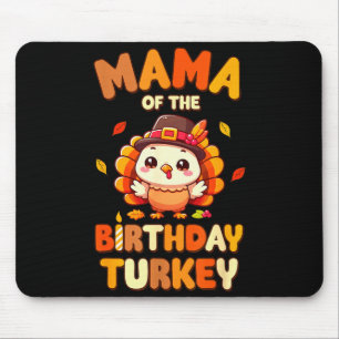 Tapis De Souris Maman de la dinde d'anniversaire Famille 1er anniv