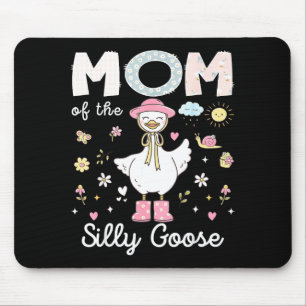 Tapis De Souris Maman de la fille d'anniversaire de 1 an de l'oie