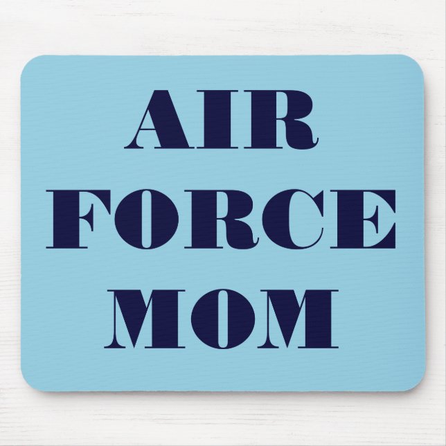 Tapis De Souris Maman de la Force aérienne de Mousepad (Devant)