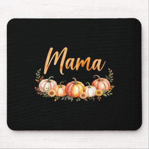 Tapis De Souris Maman de la petite citrouille Premier anniversaire