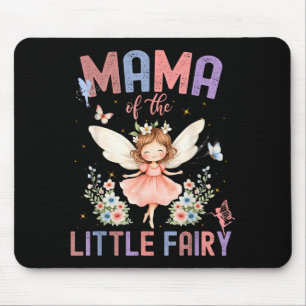 Tapis De Souris Maman de la petite fée fille du premier anniversai