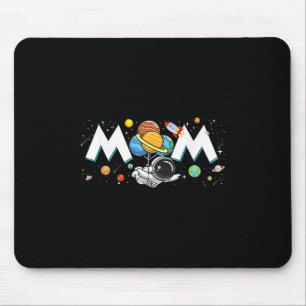 Tapis De Souris Maman De L'Anniversaire Garçon Amusant Astronaut E