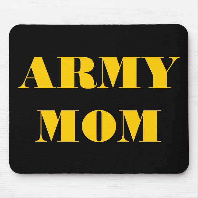 Tapis De Souris Maman de l'armée de Mousepad (Devant)