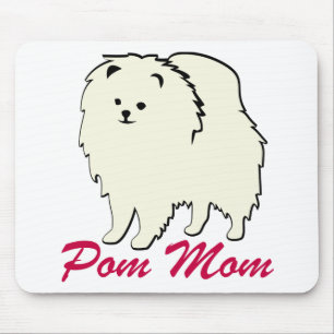 Tapis De Souris Maman de Pomeranian Pom