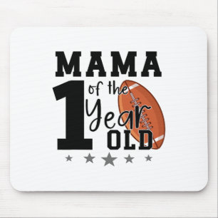 Tapis De Souris Maman du bébé de 1 an Footll 1re année Down Annive