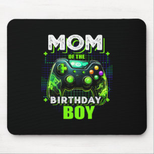 Tapis De Souris Maman du garçon d'anniversaire correspondant jeu v