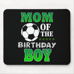 Tapis De Souris Maman du garçon d'anniversaire tenue de stars de f