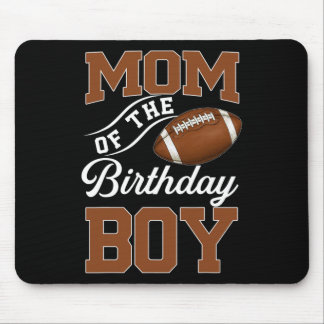 Tapis De Souris Maman du garçon d'anniversaire Thème de football F