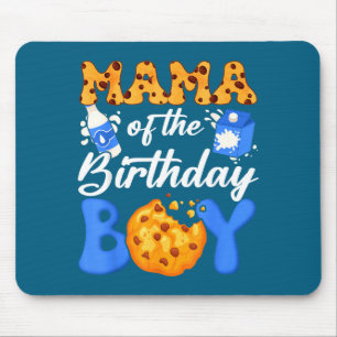 Tapis De Souris Maman du garçon du Milk And Cookies 1er anniversai