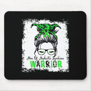 Tapis De Souris Maman Du Syndrome Néphrotique Guerrier Green Ribbo