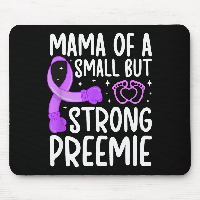 Tapis De Souris Maman d'un bébé prématuré micro Maman de l'unité d (Devant)
