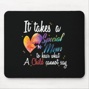 Tapis De Souris Maman Enfant Amour Puzzle Inspiration Autisme Conn