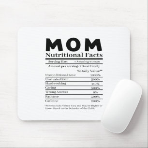 Tapis De Souris Maman Faits nutritionnels
