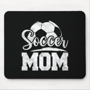 Tapis De Souris Maman footballeuse de footballeur jour de match fê