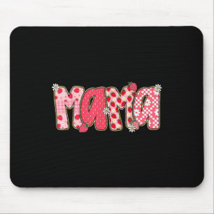 Tapis De Souris Maman Fraise Maman Joyeuse Fête des mères Maman Li