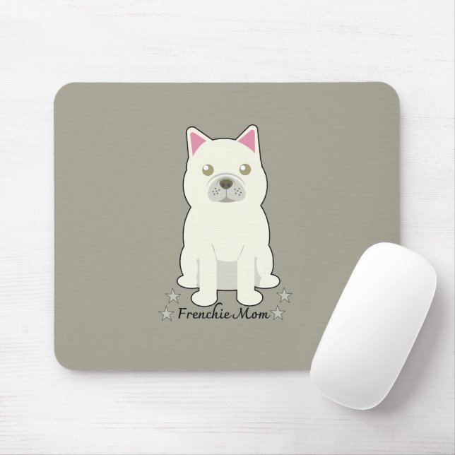 Tapis De Souris Maman Frenchie (Avec souris)