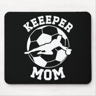 Tapis De Souris Maman gardien de but de foot d'une mère de gardien