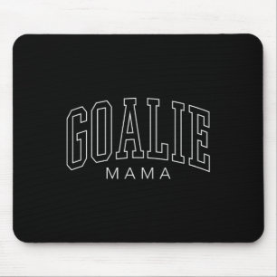 Tapis De Souris Maman Gardien de but Mignon Gardien de but de foot