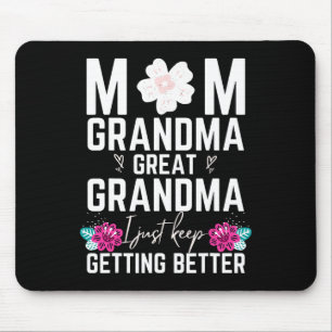 Tapis De Souris Maman Grand-mère Arrière-grand-mère Cadeaux de Noë