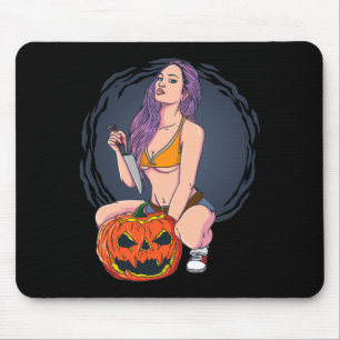 Tapis De Souris Maman Meurtrière Mummy Chaude D'Halloween Pour Hom