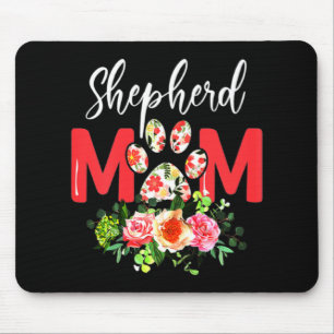 Tapis De Souris Maman mignonne berger allemand