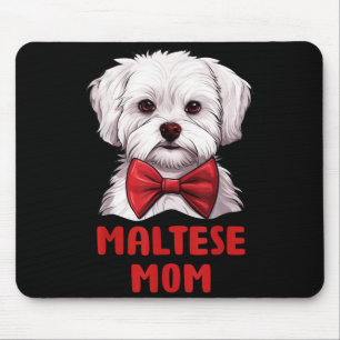 Tapis De Souris Maman mignonne de Maltais Cadeau pour les amoureux