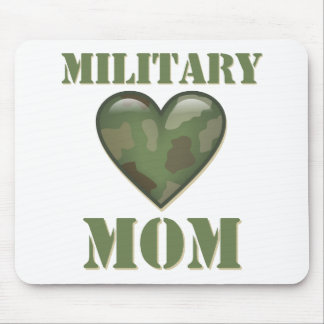 Tapis De Souris Maman militaire